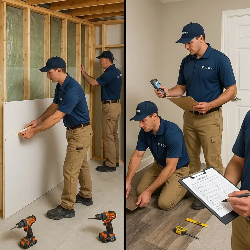 Repairs and Reconstruction process in Greenville, DE